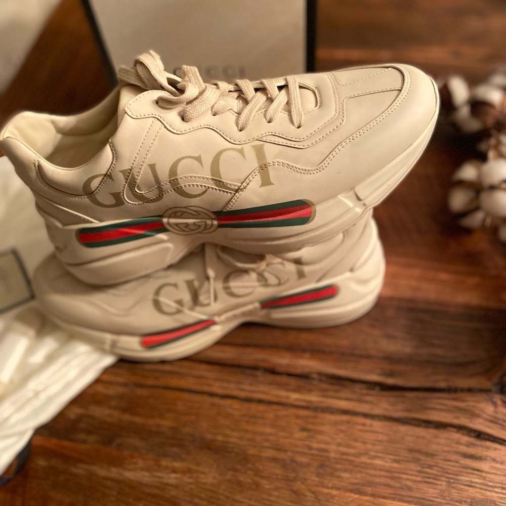 Gucci Athletic shoes. Worn once!